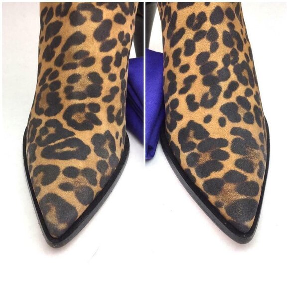AQUAZZURA Saint Honore Jaguar Suede Bootie… - Picture 10 of 13